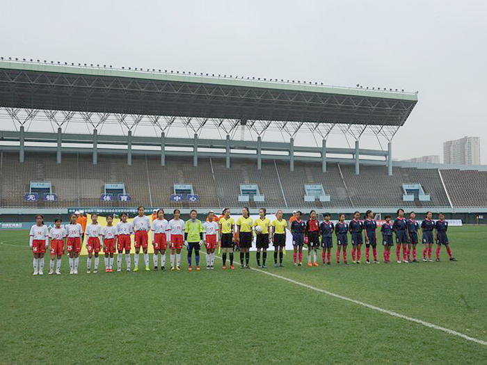 中华人民共和国第二届青年运动会足球项目体校组十一人制女子13岁组比赛简讯